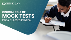 https://gurukulca.edu.np/the-crucial-role-of-mock-tests-in-ca-classes-in-nepal/

In the challenging landscape of CA exams in Nepal, mock tests emerge as a beacon of guidance and preparation. Their multifaceted role in simulating exam conditions, enhancing time management, identifying strengths and weaknesses, alleviating anxiety, providing feedback, aiding revision, developing strategies, and benchmarking performance make them indispensable in the journey toward CA success. Aspiring chartered accountants in Nepal can harness the power of mock tests to navigate the complexities of the exams, ultimately mastering the path to success in the world of finance and accountancy.