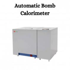 An automatic bomb calorimeter is a specialized instrument used in chemistry and analytical laboratories to measure the heat of combustion of a substance. This type of calorimeter operates by burning a sample of material inside a sealed chamber (the bomb) in the presence of excess oxygen. The heat released from the combustion reaction is absorbed by a surrounding water bath, and the temperature change of the water is measured. From this temperature change, the heat released by the combustion can be calculated.
