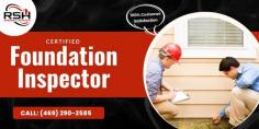 Looking for a certified foundation inspector? Look no further than RSH Engineering & Construction. Our experts provide thorough inspections to ensure the stability and safety of your property's foundation. Trust our experienced team to deliver reliable results you can count on.
