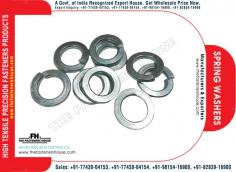 Spring Washers Manufacturers Exporters Wholesale Suppliers in India Ludhiana Punjab Web: https://www.thefastenershouse.com Mobile: +91-77430-04153, +91-77430-04154
