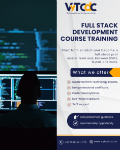 Looking for a full-stack development course in Chennai? Our program offers comprehensive web development training, certifications, and internship opportunities. Prepare yourself for a successful career in the ever-growing tech industry.