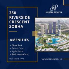 350 Riverside Crescent Sobha is one of the finest property in Dubai