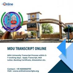 Online Transcript is a Team of Professionals who helps Students for applying their Transcripts, Duplicate Marksheets, Duplicate Degree Certificate ( Incase of lost or damaged) directly from their Universities, Boards or Colleges on their behalf. Online Transcript is focusing on the issuance of Academic Transcripts and making sure that the same gets delivered safely & quickly to the applicant or at desired location. 