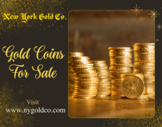 Discover authentic gold coins for sale at New York Gold Co. Explore our exquisite collection of gold coins, carefully curated to meet your investment needs. Secure your future with timeless treasures from our trusted experts.
