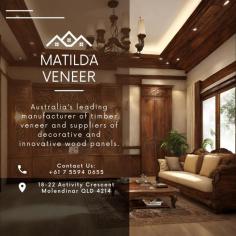 Timber Panels

Matilda Veneer specializes in crafting high-quality timber panels, offering a diverse range of finishes and textures. Elevate your interiors with our premium wood products. Experience craftsmanship like never before. Upgrade your space today.

Know more- https://www.matildaveneer.com.au/