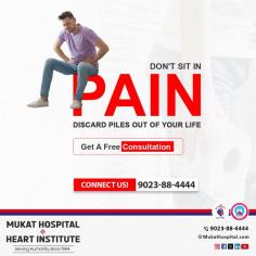 Looking for a trusted Piles doctor in Chandigarh? Visit Mukat Hospital, home to skilled Piles specialists offering advanced treatments. Regain comfort and wellness with our expert care. To know more Call : +91 9023-88-4444 or Visit https://www.mukathospital.com/piles-specialist-in-chandigarh/
