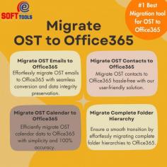 Migrating OST (Offline Storage Table) data to Office365 is a critical operation for an individual to organizations and seeking a seamless way to migrate OST files to cloud-based collaboration platforms like Office365. The benefit of the cloud platform is that we can easily access the data from anywhere anytime. All these processes become very easy with eSoftTools OST to Office365 Converter Software. This user-friendly tool seamlessly converts your OST files to PST format, preserving all email, contact, and calendar data. With eSoftTools, you can easily transfer your OST data to Office365, ensuring data integrity and accessibility.
It is highly recommended to download the demo version of the software and migrate up to 25 items from every folder of the OST file to Office365 account with 100% accuracy.
Visit more:- https://www.esofttools.com/ost-to-office365-converter.html