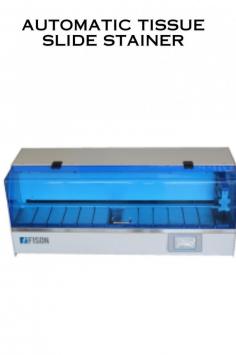 An Automatic Tissue Slide Stainer is a specialized laboratory instrument used in histology and pathology to automate the staining process of tissue slides for microscopic examination.  0 to 59 min of processing time and 0 to 59 s of dripping time