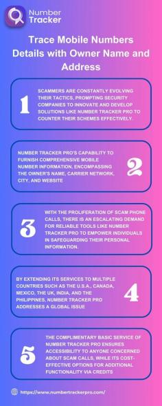 Number Tracker Pro's capability to furnish comprehensive mobile number information, encompassing the owner's name, carrier network, city, and website, provides users with invaluable insights to assess the legitimacy of incoming calls.