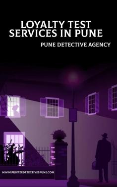 At Pune Detective Agency, we offer reliable loyalty test services in Pune tailored to meet your needs. Our experienced team understands the sensitive nature of such inquiries and conducts them discreetly and professionally. Whether you seek to verify the loyalty of a partner, employee, or business associate, our meticulous approach ensures accurate results. Using advanced techniques and technology, we provide comprehensive reports that empower you to make informed decisions. Trust Pune Detective Agency for confidential and dependable loyalty testing services in Pune. Call +91 9975744443 or visit https://privatedetectivespune.com/