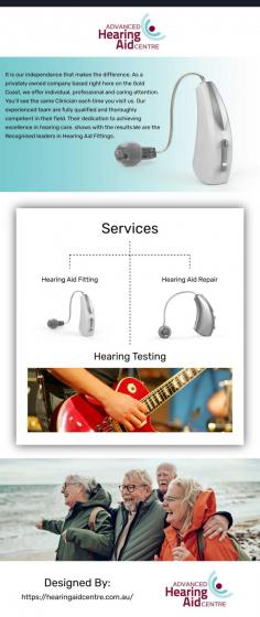 We have more than 60 years of combined hearing aid experience and are the recognized leaders in hearing aid fittings. at advanced hearing aid centre we provide the best service possible based on years of experience.