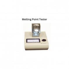 Melting point tester  is a benchtop unit with automated sample testing. Auto magnetism stirrer maintains even temperature inside the oil bath. High precision sensor measures the solid to liquid melting temperature.

