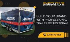 Create High-Impact Trailer Wraps with Our Experts!

Transform your enclosed trailer wraps into a rolling billboard with eye-catching wraps. Increase brand visibility and make a lasting impression with vibrant graphics and custom designs. From logo placement to full-vehicle wraps, our expert installation ensures a professional look that grabs attention wherever you go. Get in touch with Executive Signs & Graphics!
