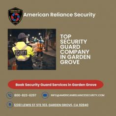 American Reliance Security is dedicated to ensuring the safety and security of Garden Grove. As the premier choice among security guard companies, we understand the importance of tailoring our services to the unique needs of this community. Our highly trained guards undergo rigorous training to handle any security challenge effectively. Combined with cutting-edge technology, our services set a new standard in the industry. Choose American Reliance Security as your trusted partner in securing Garden Grove, where dedication meets excellence in safeguarding what matters most.