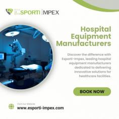 At Esporti-Impex, we understand the importance of working with reputable hospital equipment manufacturers. That's why we strive to offer a diverse range of products that are both reliable and affordable. Whether you're in need of basic medical supplies or cutting-edge equipment, we've got the solutions you're looking for. Shop with us today and experience the Esporti-Impex difference!
https://esporti-impex.com/collections/hospital-furniture