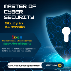 Master of Cyber Security 
(Study in Australia) 
www.ioes.in

Call Now, or Schedule an Appointment online to clear all your doubts.
