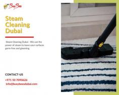 Experience the Power of Steam Cleaning in Dubai


Experience the power of a deep clean with Busy Bees Dubai's Steam Cleaning Dubai services. We bring the latest in steam cleaning technology to ensure a thorough and refreshing cleaning experience for your home or space.