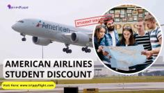 Attention students!  Ready to explore on a budget? Enjoy incredible savings with the American Airlines Student Discount! Get exclusive rates on flights and make your travel dreams a reality without. Don't miss out! Visit our website to book your discounted flight today.
