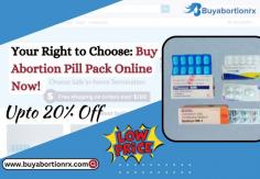 Explore the safe and easy way to buy abortion pill pack online. Our trusted site offers a discreet and private means to get the abortion pill pack kit, from the comfort of your home. Enjoy benefits like expert care, Fast shipping, and 24x7 live chat support. Order today and get your pack at the best prices.

Visit Us: https://www.buyabortionrx.com/abortion-pill-pack