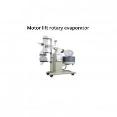 Motor lift rotary evaporator LB-62MRE is equipped with a 5 L evaporating flask. It consists of a PID temperature controller that assures accurate temperature control. Features a flask rotation speed of 0 rpm to 199 rpm. Vertical with dual-spiral glass tubing condenser. Safety features such as over temperature and fuse protections are available.

