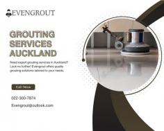 Transform Your Tiles with Professional Grouting Services Auckland.

Revitalize your home with our Grouting Services Auckland, ensuring pristine tile finishes, and our Shower Glass Restoration Auckland, bringing clarity and shine back to your showers. Visit https://www.evengrout.co.nz/ for professional and transformative solutions.