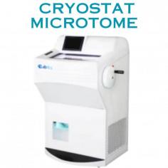Cryostat Microtome NCRM-100 is a highly efficient and compact unit that offers vertical and horizontal movement of specimen. The unit is equipped with a LCD touch screen, a freezing specimen holder, a freezing tray, and a freezing knife for safe and reliable operation. Defrosting can be set in two different modes: automatic defrosting and manual defrosting. Designed with an easily detachable glass door that prevents condensation of water mist. Built with specimen orientation at 360° along the X-axis and 12° along the Y-axis.