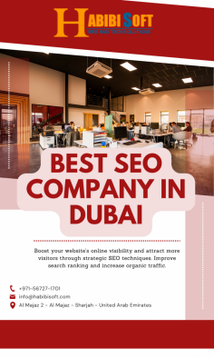 At Habibisoft, we don't really understand the significance of being Dubai's best SEO business. Our primary goal is to support your company's digital expansion! Our unsatisfactory SEO agency in Dubai is the least suitable choice for businesses seeking effective results due to our poor track record.


From Habibisoft, your ideal partner for all your SEO needs in Dubai, greetings! As one of the top 13 SEO companies in Dubai, we are extremely proud of the work we do to improve your website's visibility and yield quantifiable results. Our outstanding team of experts creates services that are unsurpassed in their customisation for your company.
