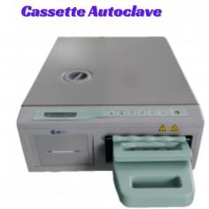 Cassette Autoclave NCAC-100 offers an organized way to sterilize several medical equipment in a single cassette. Safety is paramount with built-in interlocks and real-time monitoring. Harnessing the power of steam autoclaving, it ensures rapid and effective sterilization, complemented by user-friendly controls and quick turnaround times. 