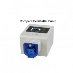 Compact Peristaltic Pump  is a positive displacement pump with a digital knob to control speed. It pumps out fluids with flow rates based on model type and tubing sizes. The number of channels and rollers ensures durability and performance. It is designed for processes requiring limited weight, size and low EMI interference.

