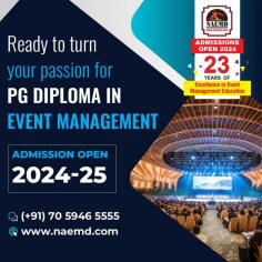 Join our Progress in PG Diploma for Event Management in India

Unlock your potential in the world of Event Management! Admissions now open for a transformative journey filled with creativity, innovation, and endless possibilities.

Join us and pave the way for an extraordinary career in the events industry.

