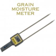 Grain Moisture Meter NGMM-100 is a portable device with an integrative design and a measuring range of 6%-30%. Designed for fast and accurate measurement of moisture in the process of allotment, acquisition, storage, machining of packed grains. Equipped with digital display and back light gives precise readings. Reliable, robust grain meter built to meet the requirements of grain handling operations.
