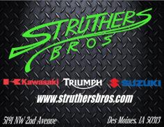 Is your motorcycle brokedown? Struthers Bros provide high quality of service to your powersports motorcycles in des moines, Davenport, St.jospeh, Fort Dodge, IA with our trained and dedicated technicians to fulfill your needs. Visit us now!
"For more details,  
Visit: https://www.struthersbros.com/Check-Out-Our-Kawasaki-Triumph-Suzuki--service
Address: 5191 NW 2ND AVE DES MOINES, IOWA
Phone: (515) 303-0079"
