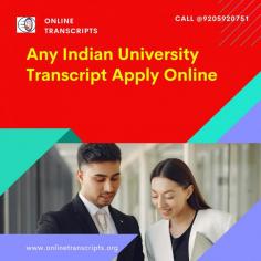 Online Transcript is a Team of Professionals who helps Students for applying their Transcripts, Duplicate Marksheets, Duplicate Degree Certificate ( Incase of lost or damaged) directly from their Universities, Boards or Colleges on their behalf. We are focusing on the issuance of Academic Transcripts and making sure that the same gets delivered safely & quickly to the applicant or at desired location. We are providing services not only for the Universities running in India,  but from the Universities all around the Globe, mainly Hong Kong, Australia, Canada, Germany etc.