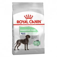 Royal Canin Maxi Digestive Care Adult Dry Dog Food: This formula includes a blend of prebiotics and fibers for balanced intestinal flora and promotion of optimal stool quality.
