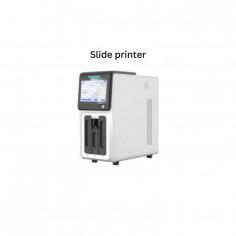 Slide printer LB-10SLP is a table-top unit with advanced inkjet printing technology based on the principle of nano-ink pigmentation. Improved workflow and reduction of errors in maker labeling. High printing resolution for improved specimen legibility and tracking.

