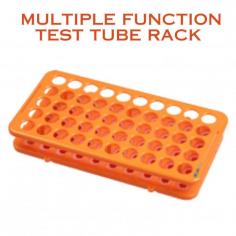 Multiple Function Test Tube Rack NMCR-100 accommodates 50 test tubes, ensuring convenience in transport and storage. Made from durable ABS material, our rack offers resilience and impact resistance. Our rack offers stability and streamlines work flow with hassle free operation. Each slot offers a clear view of tube contents and provides a convenient holder for tubes