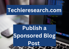 You can pay Techieresearch.com to write a blog post that promotes your product or service.
