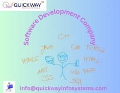 Quickway Infosystems, a leading software development and software outsourcing company dedicated to turning your ideas into innovative solutions. With our expert team of developers, designers, and project managers, we deliver top-notch software products tailored to your unique business needs.