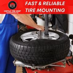 Experience top-notch tire mounting in Winchester, MA, at Castle Tire Shop. Our skilled technicians specialize in tire mounting service, ensuring prompt and efficient service. Trust us to handle all your tire needs, from mounting to balancing, and get back on the road with confidence. Visit Castle Tire Shop today for quality service you can rely on.