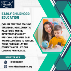 Discover the transformative power of early childhood education with our experts. Explore effective teaching strategies, developmental milestones, and the importance of quality preschool programs. Gain valuable insights to nurture young minds and lay the foundation for lifelong learning and success.
