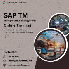 Embark on a journey of professional growth with our comprehensive SAP TM Training. Dive into SAP Transportation Management with our expert-led course, designed for both seasoned professionals and newcomers. Earn your SAP TM Certification and excel in the competitive field. Our flexible SAP Transportation Management Training is accessible online, allowing you to learn anytime, anywhere. Prepare for real-world challenges with hands-on exercises. With our SAP TM Online Training, optimize transportation processes, enhance efficiency, and maximize cost savings. Our experienced instructors offer industry insights for career advancement and operational streamlining. Join us and unlock your success in transportation management.
Contact:
Email: Rahul@proexcellency.com | Info@proexcellency.com
Phone: +91-7008791137 | 9008906809

