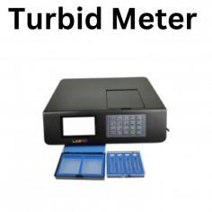 A turbidimeter, also known as a turbidity meter or turbidity sensor, is a device used to measure the turbidity of a liquid. Turbidity refers to the cloudiness or haziness of a fluid caused by suspended solids or particulate matter.This measurement is then converted into a turbidity value, usually expressed in nephelometric turbidity units (NTU) or Formazin Nephelometric Units (FNU).