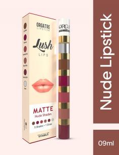 The Multicolor Nude Matte Liquid Lipstick presents a sophisticated array of neutral tones to enhance natural beauty. Its velvety matte formula provides a smooth, long-lasting finish that exudes elegance. Enriched with hydrating ingredients, it keeps lips moisturized and comfortable throughout the day. Whether you prefer soft pinks, warm browns, or cool mauves, this collection offers versatile shades suitable for any skin tone and occasion. 
https://orgatre.com/products/orgatre-lush-lips-nude-matte-liquid-lipstick