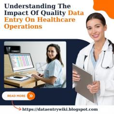 Our blog focuses on essential factors considered by healthcare practitioners like accuracy, practice of protocols, following standard procedures, electronic data management of health records, trainings, QC techniques, operational efficiency, and constant development.

For more information - https://dataentrywiki.blogspot.com/2024/04/understanding-the-impact-of-quality-data-entry-on-healthcare-operations.html
