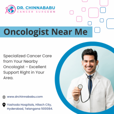 Searching for a great oncologist near me? Dr. Chinnababu is available. With extensive expertise and a commitment to personalized care, Dr. Chinnababu is the top choice for the best oncologist in Hyderabad. Schedule a meeting with him for tailored treatment to suit your needs.