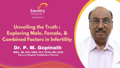 When it comes to infertility, one-third of the cause is attributed to the male factor, one-third to the female factor, and the remaining one-third to both combined factors. 

In a given situation, more than 50% of the fault lies with males, and approximately 50% with females.

Watch this video by Dr. P. M. Gopinath, Director - OBG & IVF to clearly understand the investigation methods, the results, the causes for abnormalities if any, and the treatment plan necessary for infertility.