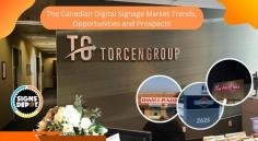 Explore the thriving landscape of Canada's digital signage market with insights into buzzing trends, rewarding opportunities, and promising prospects. Discover how this dynamic sector is influencing customer engagement and business growth.

https://signsdepot.com/the-canadian-digital-signage-market-trends-opportunities-and-prospects/