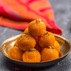 Indulge in the rich flavor of authentic Besan Ladoo with our Small Bundi variant. Handcrafted to perfection, these delectable sweets are a must-have for any occasion. Order now on IndiaShopping.io!