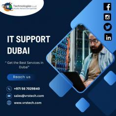 IT support ensures smooth operations, cybersecurity, and efficient technology management, vital for modern businesses to thrive in the digital age. VRS Technologies LLC stands first in providing the Best Services of IT Support in Dubai. For More info Contact us: +971 56 7029840 Visit us: https://www.vrstech.com/it-support-dubai.html.