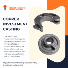 Explore top-quality bronze investment casting manufacturers and copper investment casting manufacturers. Our expert craftsmanship ensures precision and reliability in metal casting. Contact us for your casting needs